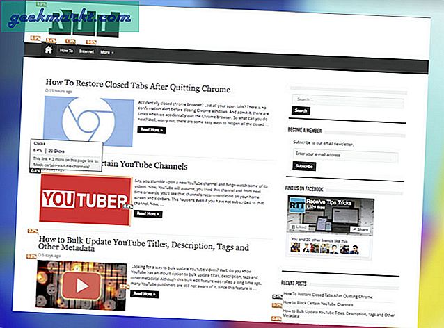 Tìm hiểu nơi khách truy cập đang nhấp vào trang web của bạn