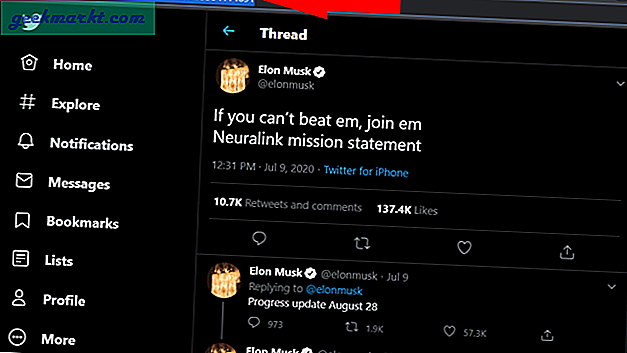 Chúng ta có thể thích tầm nhìn của ai đó hoặc chỉ một meme mà chúng ta muốn ghim nó vào hồ sơ của mình. Đúng như dự đoán, Twitter nguyên bản không có các tính năng như vậy. Đây là cách bạn có thể làm điều đó