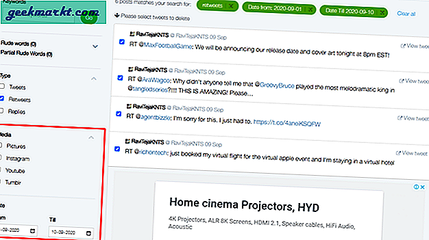 Cách tự động xóa các trang đăng lại của bạn