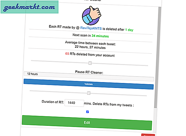 Cách tự động xóa các trang đăng lại của bạn