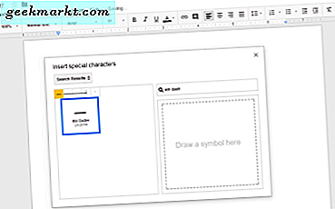 Cách tạo Dash em trong Google Documents