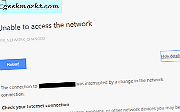 Sửa lỗi dễ dàng Đối với lỗi ERR_NETWORK_CHANGED trong Windows