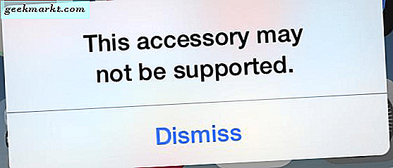 Cách khắc phục 'Phụ kiện này có thể không được hỗ trợ' Lỗi trên iPhone