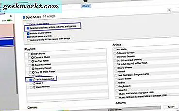 Cách sao chép hoặc đồng bộ hóa danh sách phát từ iTunes sang iPhone