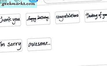 Làm thế nào để xóa tin nhắn viết tay từ danh sách gần đây trên iPhone