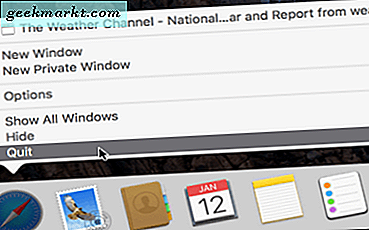 Làm thế nào để Force Quit trong Mac OS X