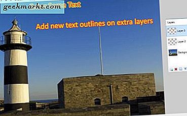 Làm thế nào để phác thảo văn bản với Paint.NET