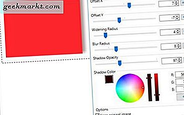 Cách thêm bóng đổ trong Paint.NET