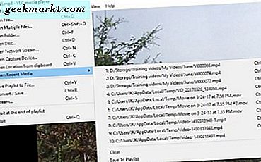 Làm thế nào để xóa lịch sử xem của bạn trong VLC