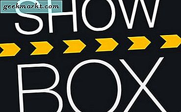 Showbox không hoạt động - Việc cần làm