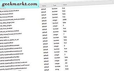 Làm thế nào để tùy chỉnh Firefox với About: config