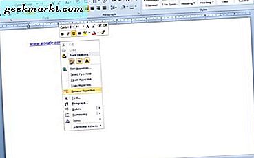 Làm thế nào để loại bỏ siêu liên kết khỏi tài liệu Microsoft Word
