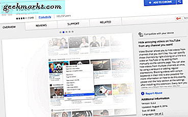 Cách chặn kênh YouTube